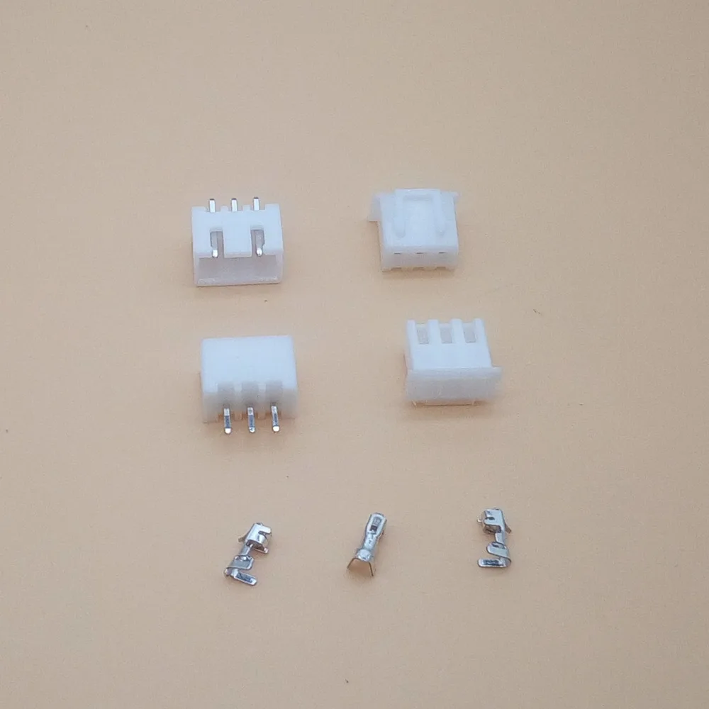 20 Kits xh 2,54mm 2/3/4/5/6/7/8/9/10/12-poliger JST-Stecker Stecker Stecker, Buchse, Crimps