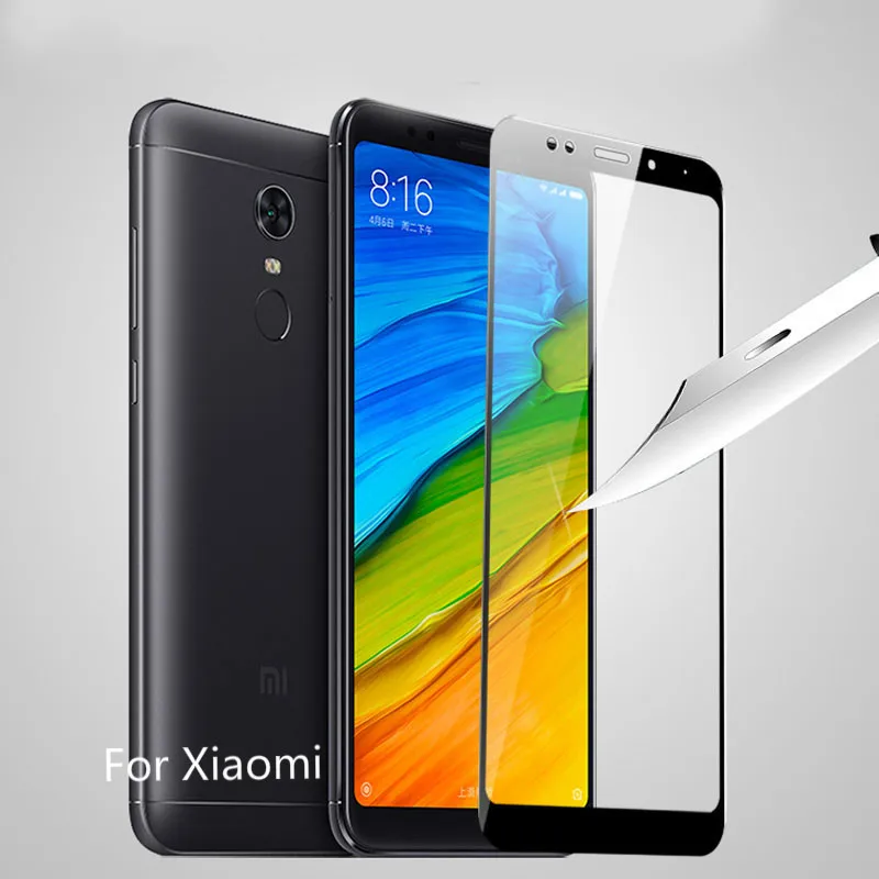

3D carbon fiber screen protector for redmi 4x 5a 4a tempered glass for redmi 5 plus curved edge glass for xiaomi redmi note 5A