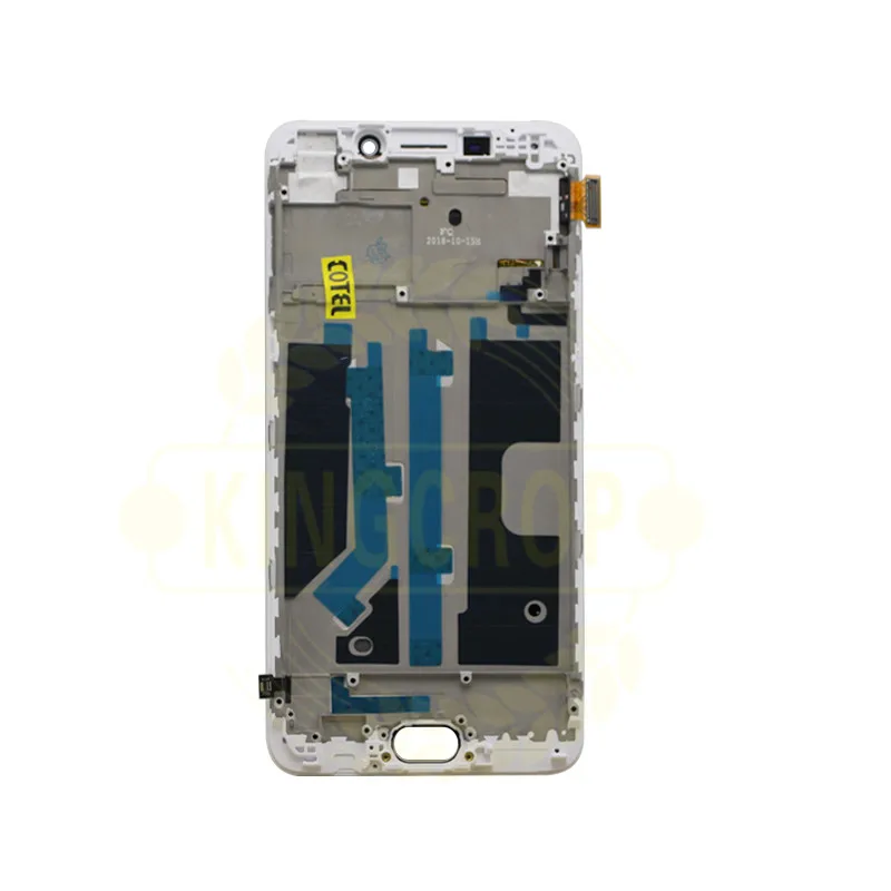 R9 lcd with frame white-2