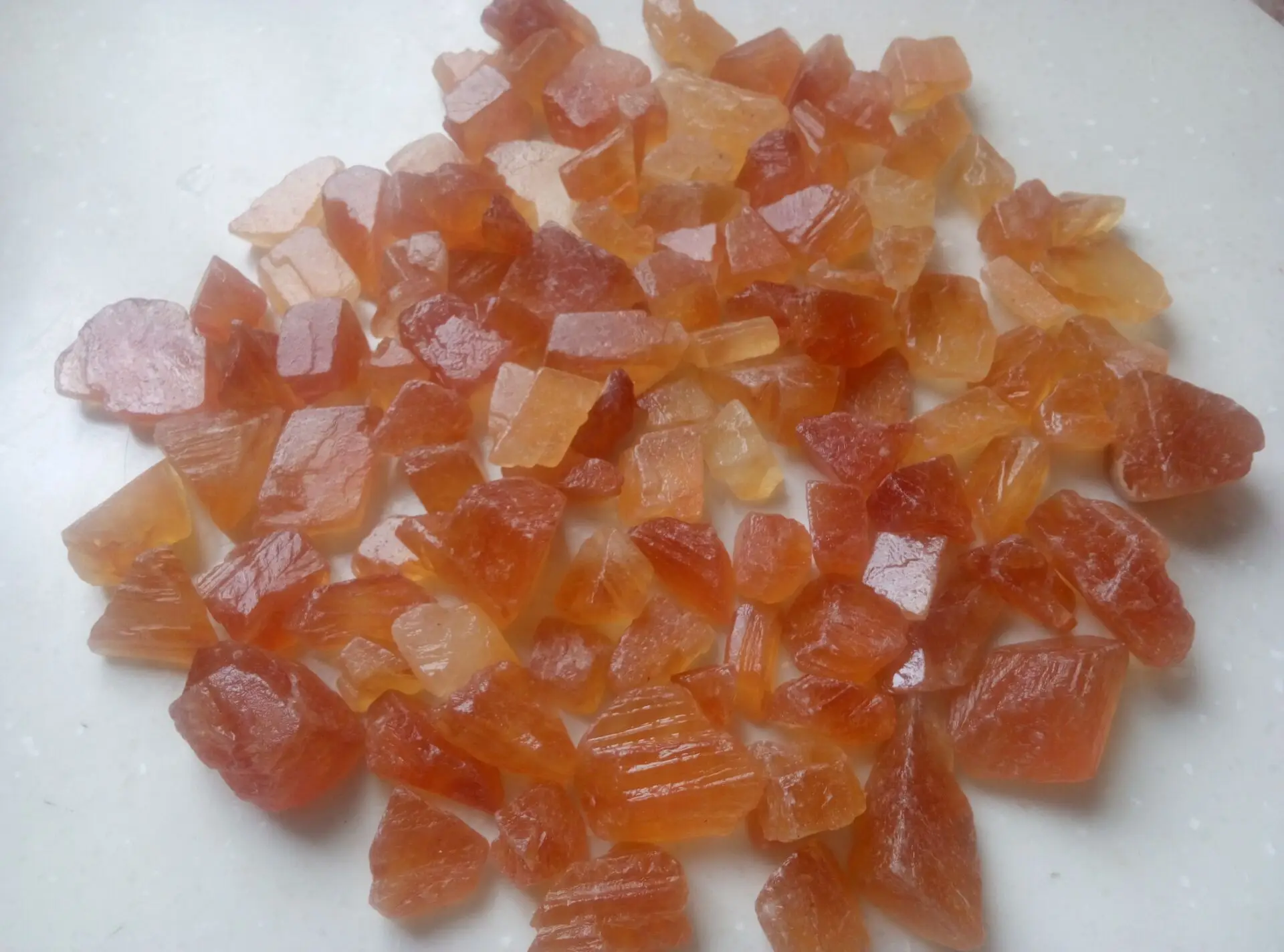 

2.2lb Natural Rough Citrine Calcite, Raw Gemstone Crystal Healing (Honey Calcite)