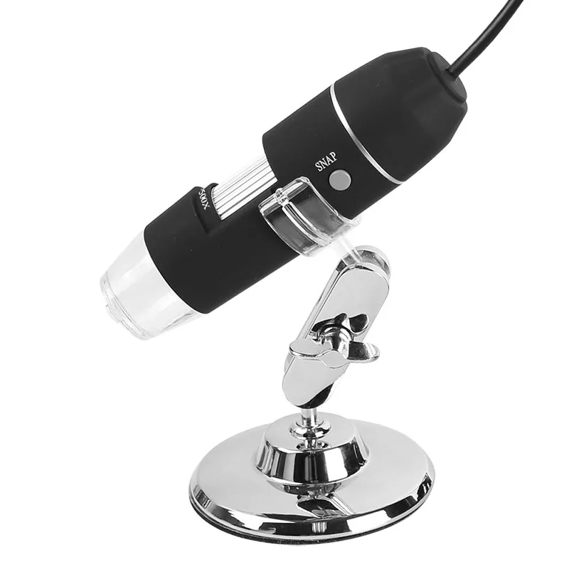 Protable 50 500X Digital USB Microscope Practical 8 LED Monocular Endoscope Magnifier Video Camera with U bolt usb микроскоп