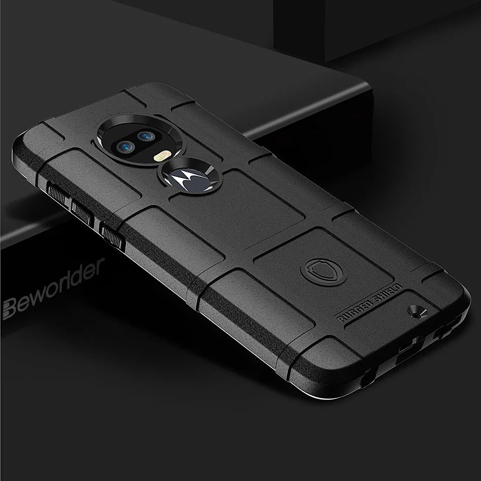 Защитный чехол для Moto G7 Plus G6 Z3 Z4 Play военная защита прочная силиконовый | Мобильные