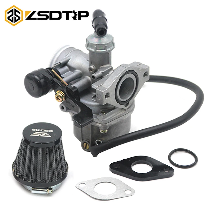 Карбюратор ZSDTRP PZ19 для мотоцикла 19 мм карбюратор 50 куб. См 70 90 110 125 мотовездеход