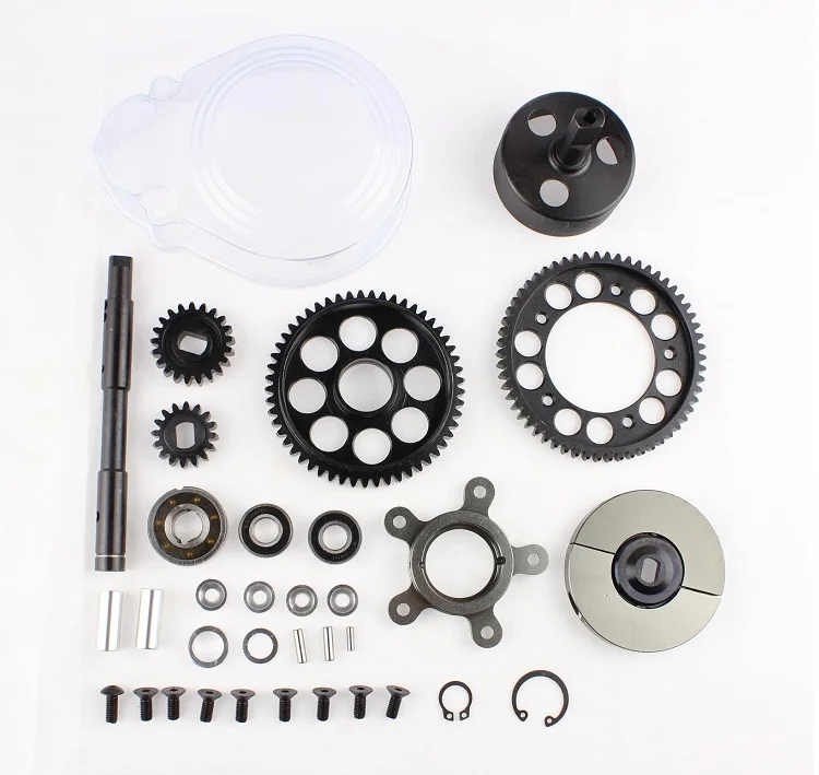2 speed transmission kit gear 57T/ 51T 23T/17T for 1/5 rovan km hpi Baja 5B 5T | Игрушки и хобби
