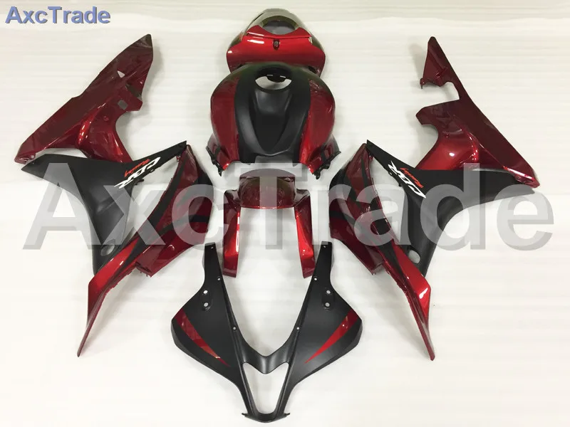 Мотоцикл Обтекатели для Honda CBR600RR CBR600 ЦБ РФ 600 РР клавишу F5 2007 2008 ABS пластик впрыска Обтекателя кузова комплект красный черный схема a611 Мотоцикл Обтекатели для Honda CBR600RR CBR600 ЦБ РФ 600 РР клавишу F5 2007 2008 ABS пластик впрыска Обтекателя кузова комплект красный черный схема a611