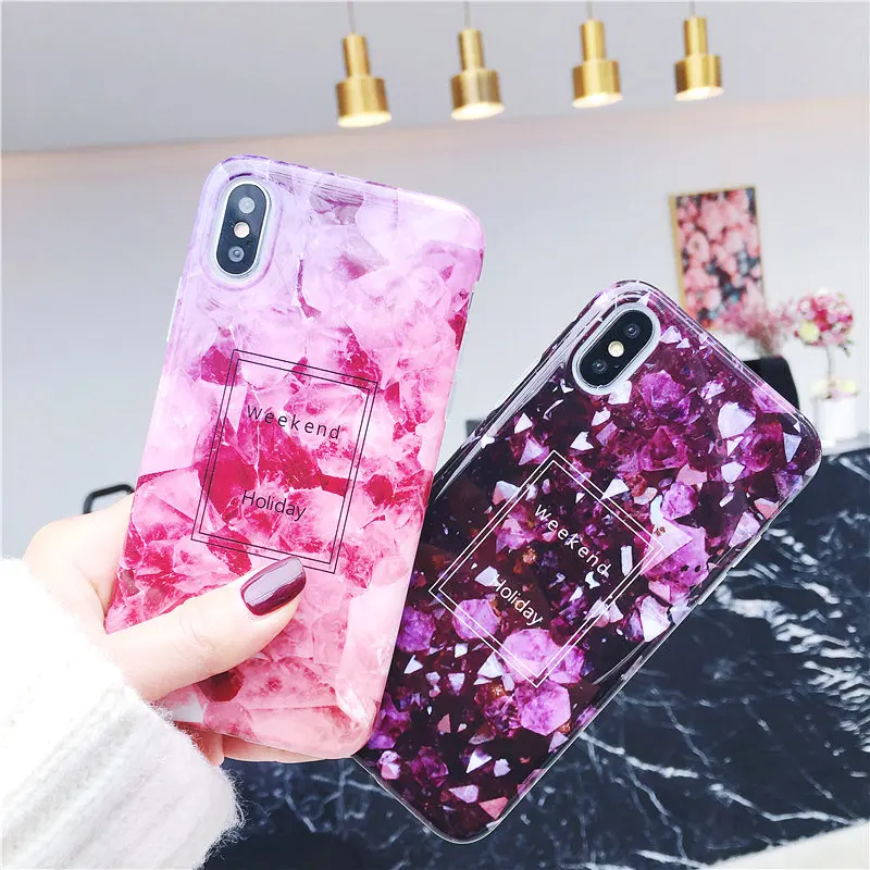 Tzomsze Роскошные Мрамор чехол для iPhone X 7 6 S Plus Xs max XR Coque Fundas капа carcasa |