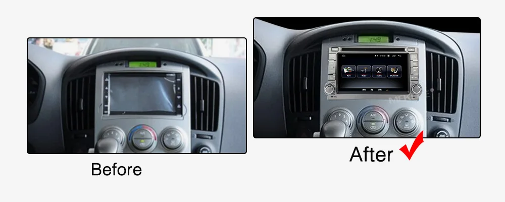 MEKEDE Android8.1 автомобильный 2Din Радио DVD для hyundai H1 Grand Starex 2007- автомобильный Радио gps Навигация стерео Мультимедиа wifi
