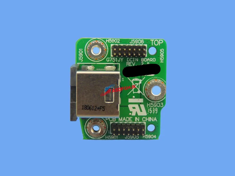 DC IN Power Jack Board for ASUS ROG G751JY-DH71 G751JY-DH72X G751JY-DB73X