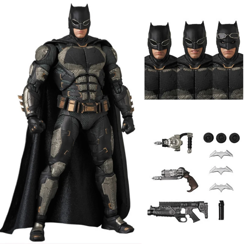 MAFEX 056 Batman traje táctico Ver. El caballero oscuro DC Liga de la  justicia PVC figura de acción coleccionable modelo de juguete 16 cm| | -  AliExpress