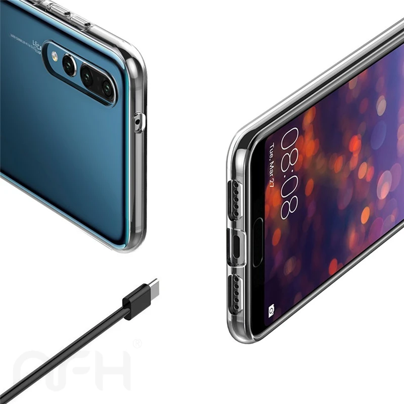 Ультратонкий Мягкий Прозрачный силиконовый чехол для Huawei Honor 20 Nova 5 Nova4 3I тонкий