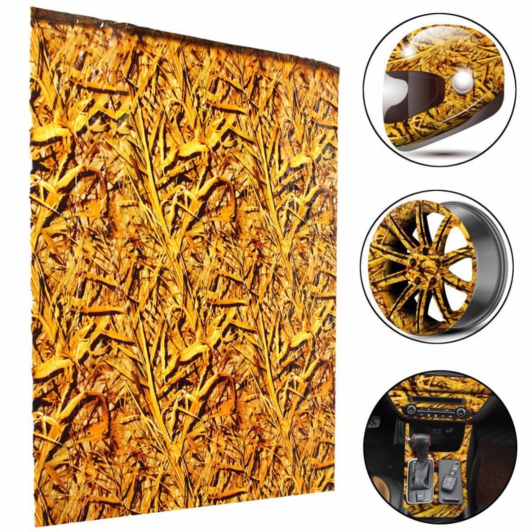 New PVA  Ornate Fallen Leaves Hydrographic Water Transfer Film Printing Hydro Dip