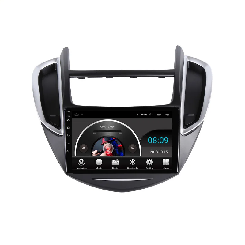 Perfect 9" 2.5D IPS Android 8.1 Car DVD Multimedia Player GPS for Chevrolet TRAX 2013 2014 2015 audio car radio stereo navigation 12