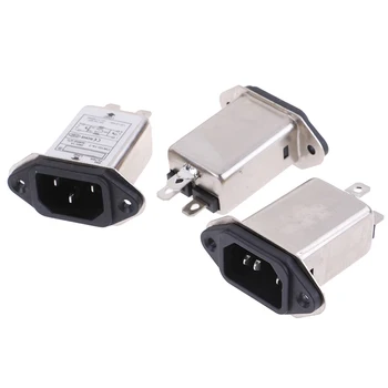

1pc EMI RFI filter AC 250V 1A 3A 6A CW1D-1/3/6A-T suppressor power line noise filter