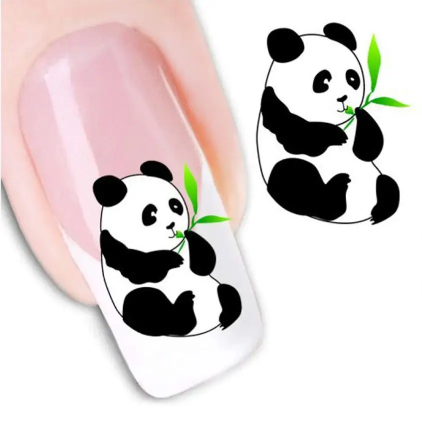 

Women's DIY Nail Sticker Water Transfer Stickers Finger Nail Art Decals L118