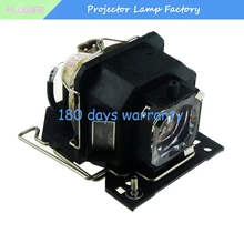 DT00821 Alta Qualidade Lâmpada Do Projetor com alojamento Para HITACHI CP-X3 CP-X5 CP-X5W CP-X3W CP-X264 HCP-610X Com garantia de 180 dias