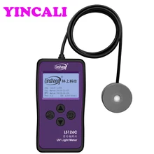 Модернизированный LS126C УФ-Счетчик Измеритель мощности УФ-излучения, самооснащенный Bluetooth 254nm бактерицидный стерилизационный дезинфекционный светильник