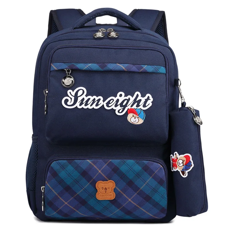 

Waterproof children school bag elementary school backpack boys kids baby bag backpack Orthopedic backpack bookbag Casual Sat