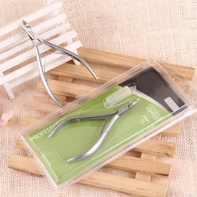 

1Pc Stainless Cuticle Nippers Nail Tools Cuticle Pusher Nippers Clipper For Pedicure Manicure Plier Cutter Tools