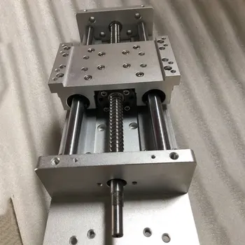

Sliding Table CNC DIY XYZ axis Motion Table Effective Stroke 500mm SFU1605 18mm Linear Guide Cross Slide Manual with Handwheel