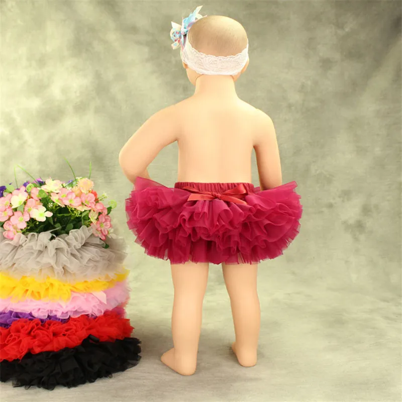 Мягкий удобный детский юбка-пачка шаровары милый ребенок торт подгузник хлопковые шорты для маленьких девочек штаны для малышей