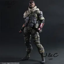 New Metal Gear Solid 5 Snake Action Figure Game Figure 27cm PVC Model Collect Anime Model Toys kids toys For Gift