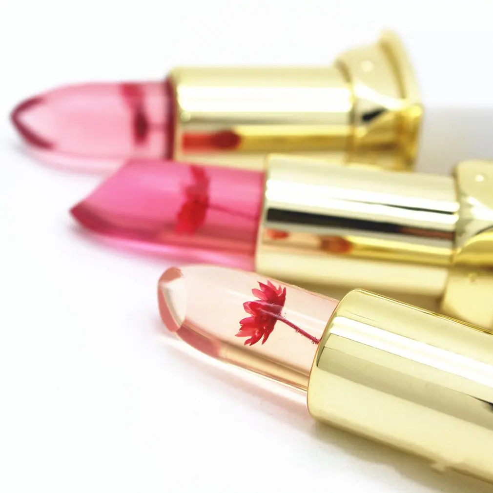 

Color Changed Jelly Ladies Lipstick Women Makeup Lips Make up Waterproof Lipstick Beauty Cosmetics Tools