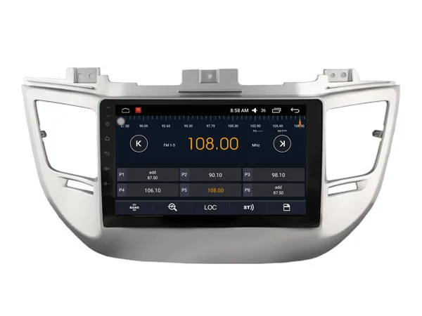 Otojeta 9 дюймов 4 ядра Android 6.0 штатную DVD рекордер для 2015 Hyundai Новый Tucson Low gps-навигация Радио стерео