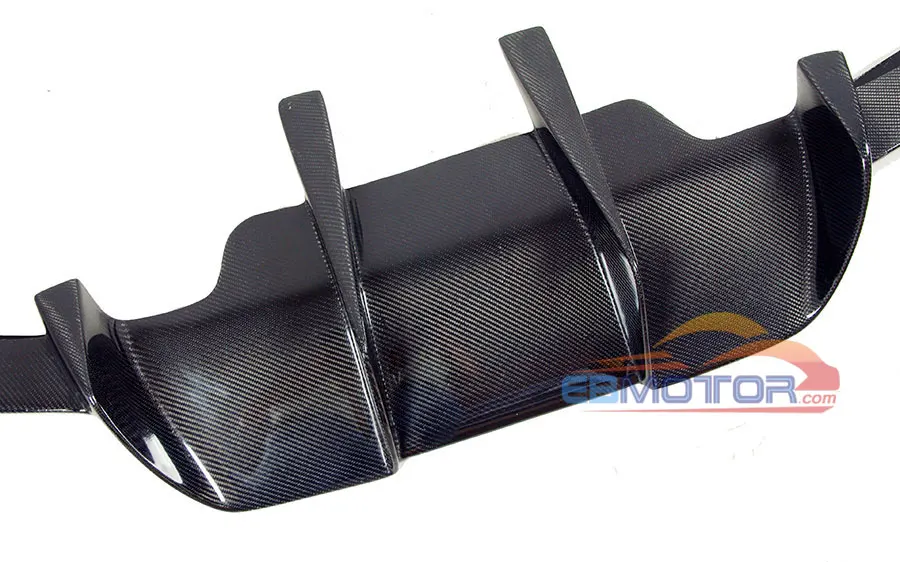 V style Real Carbon Fiber Rear Diffusr For BMW F06 F12 F13 M6 Grand Coupe 640i 650i 2014UP B371