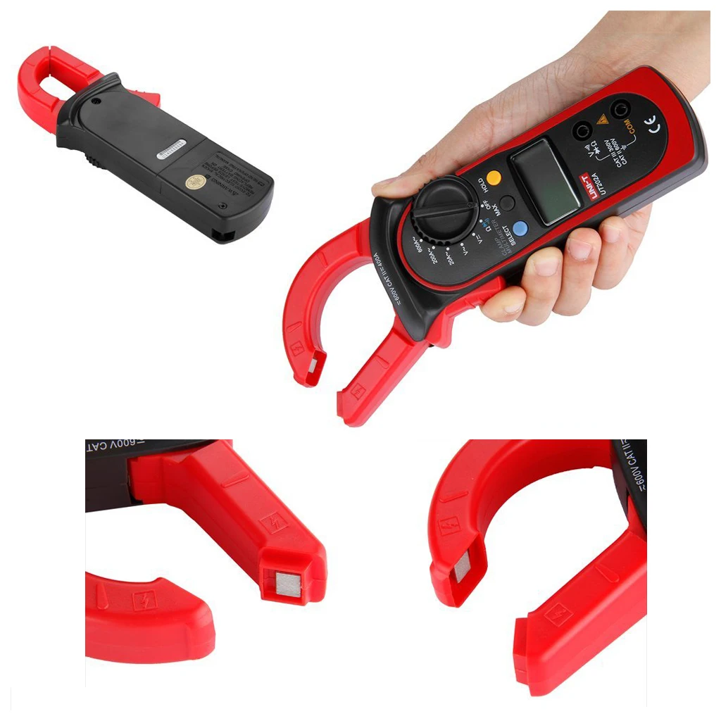 UNI T UT202A 600A Digital Clamp Meters Multimeter For Measuring AC/DC Voltage AC Current