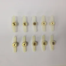 hot sale 10/lot Steering two Arms for RC Toy Aircraft boat car DIY RC hobby spare parts rocker arm D2.6mm free shipping