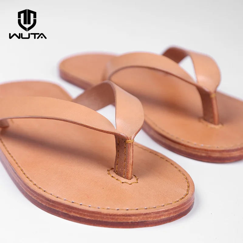 Kraft Paper Template for DIY Men Flops Unisex Slipper Leather Set Craft Pattern Model for Leather Craft Template