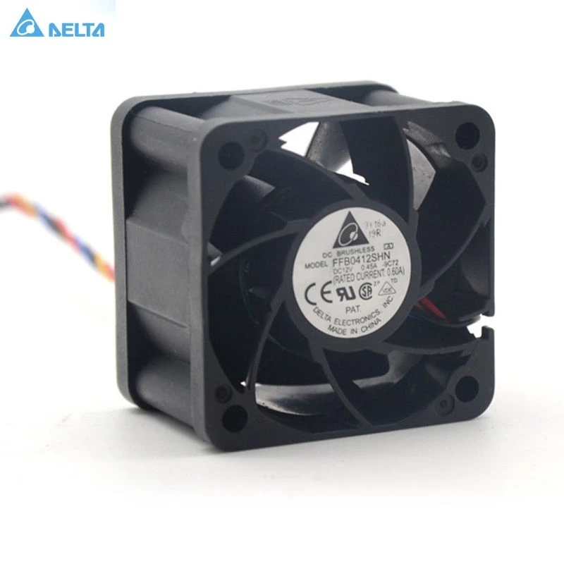1 шт. кулер для сервера delta FFB0412SHN 4028 40 мм 1U 2U 12 В а pwm|Кулеры/вентиляторы/системы