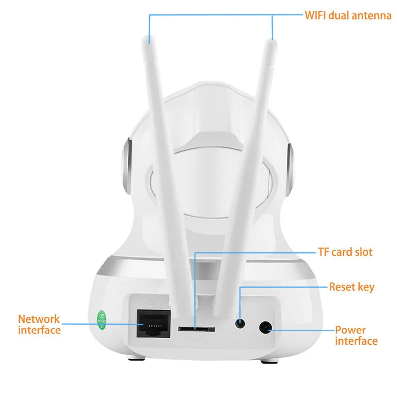 Ip-камера безопасности 1080 P беспроводная wifi камера двухсторонняя аудио мини wifi камера IP ночного видения CCTV детский монитор камера для персонального компьютера