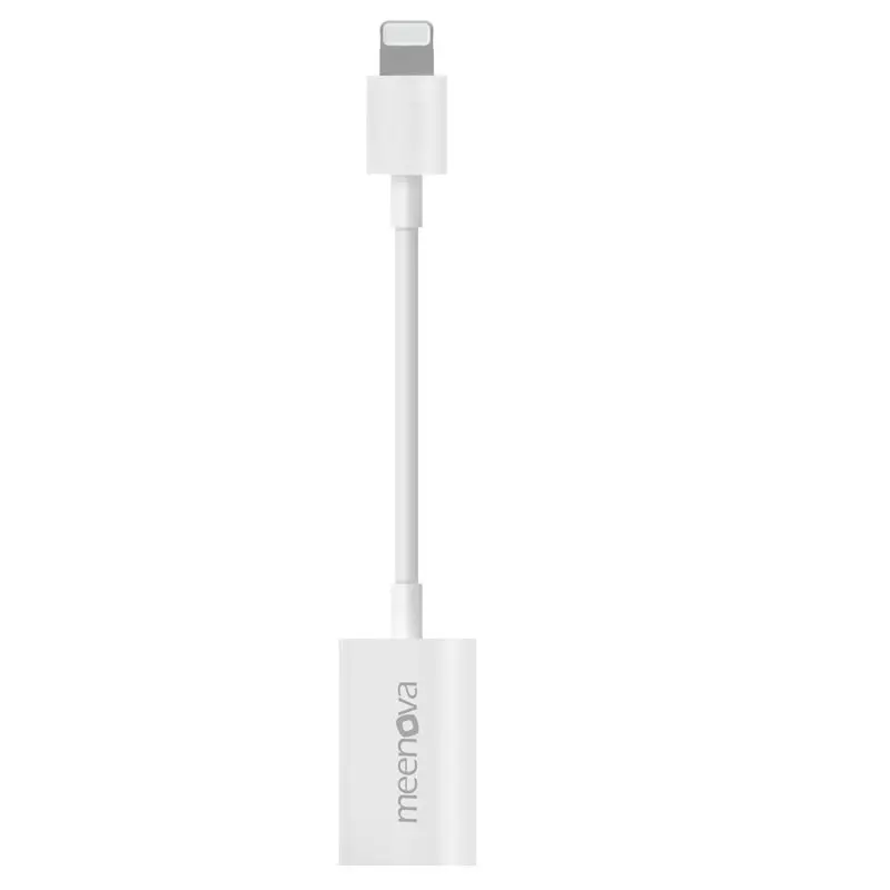 Адаптер Lightning Audio Charge для iPhone 7 Поддержка iOS 10 3 двойной адаптер Female и сплиттер Mic