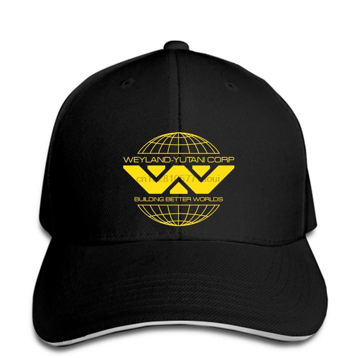 

Baseball cap WEYLAND YUTANI Baseball caps yellow print company wey yu alien Unisex Mens Ladies