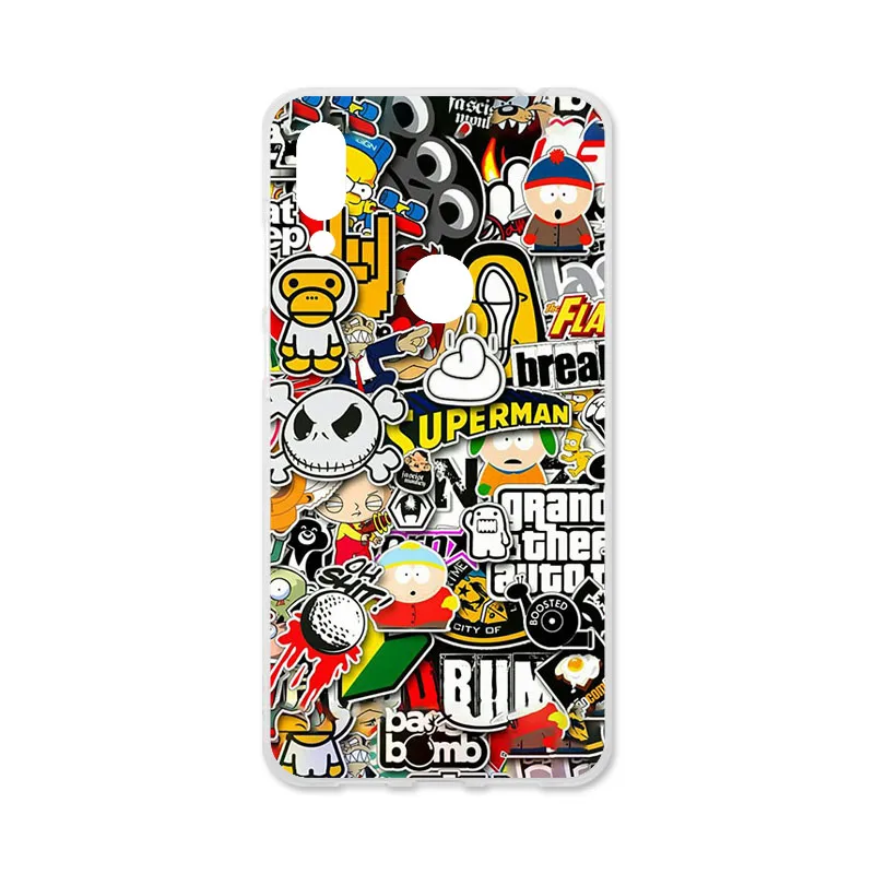 TAOYUNXI حالة ل Doogee N10 حالات سيليكون لينة TPU كوكه ل Doogee N10 N 10 يغطي زهرة الحيوان Fundas الوفير أكياس قذيفة