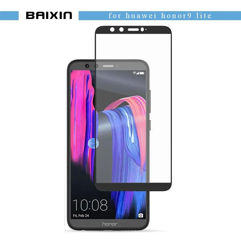 Baixin Tempered Glass 2.5D 9H for Huawei honor 9 lite Screen Protector ultra thin screen film | Мобильные телефоны и