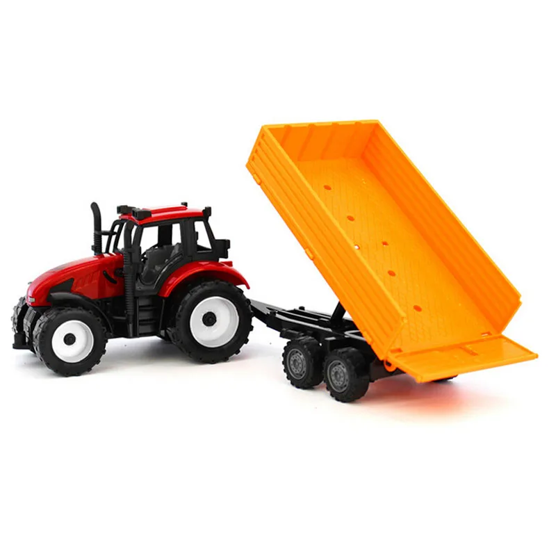 Jumbo Size Farmer Dumpers Tractor FRICTION Truck Model Vehicle Toys For