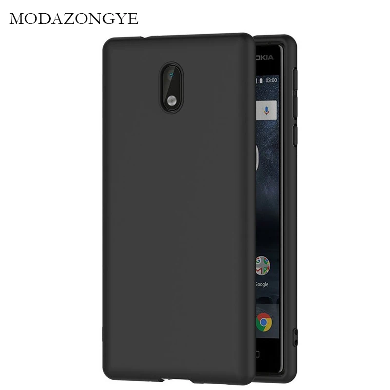 Original MODAZONGYE For Nokia 3 Case Soft Silicone Back Cover Phone Nokia3 TA-1032 TA-1020 5.0 inch |