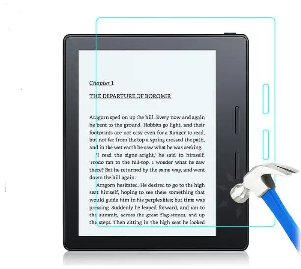 Закаленное Стекло Плёнки для Amazon Kindle Oasis 6 дюймов взрывозащищенные ЖК-дисплей закаленное защита экрана empered Стекло