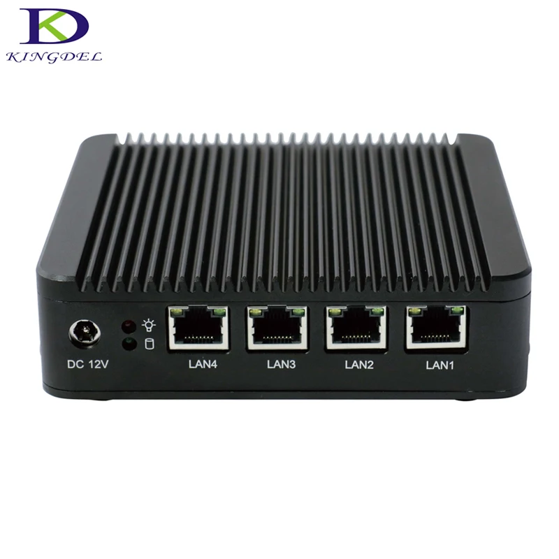  Micro pc mini computer Celeron J1900 Quad Core 2*USB, VGA firewall Multi-function router 