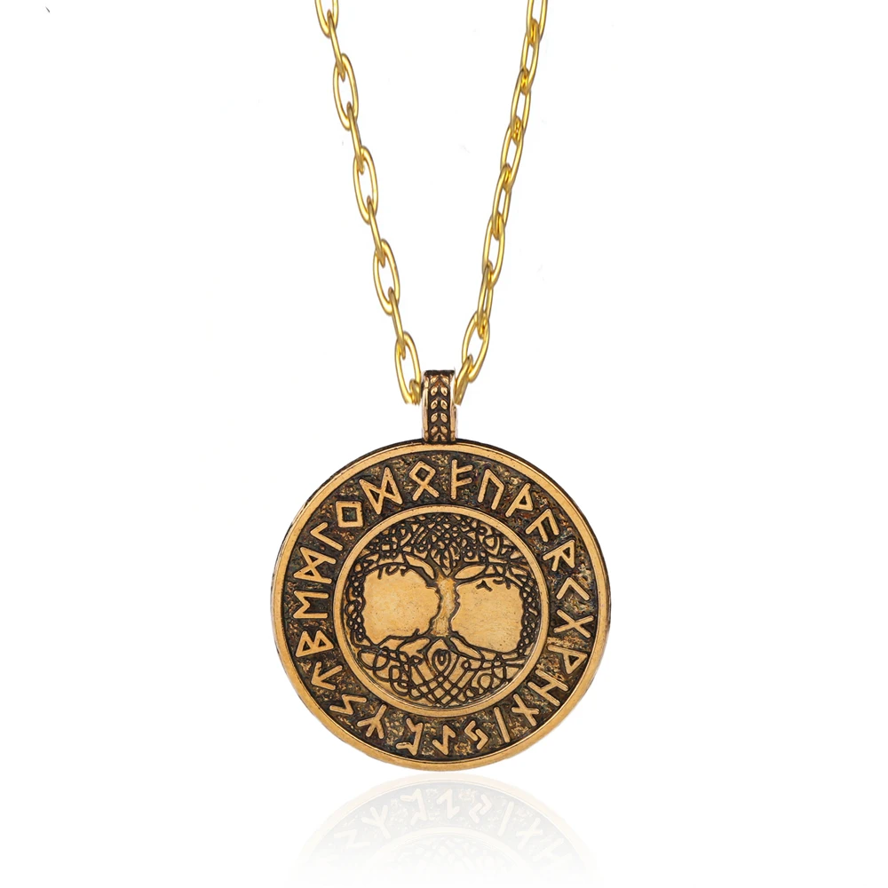 Teamer Vikings Runes Adjustable Pendant 