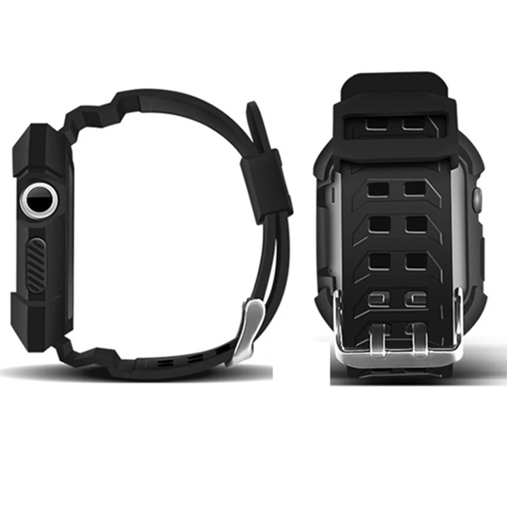 38 мм 42 силиконовый резиновый ремешок для часов iWatch Apple Watch / Sport Edition из смолы на