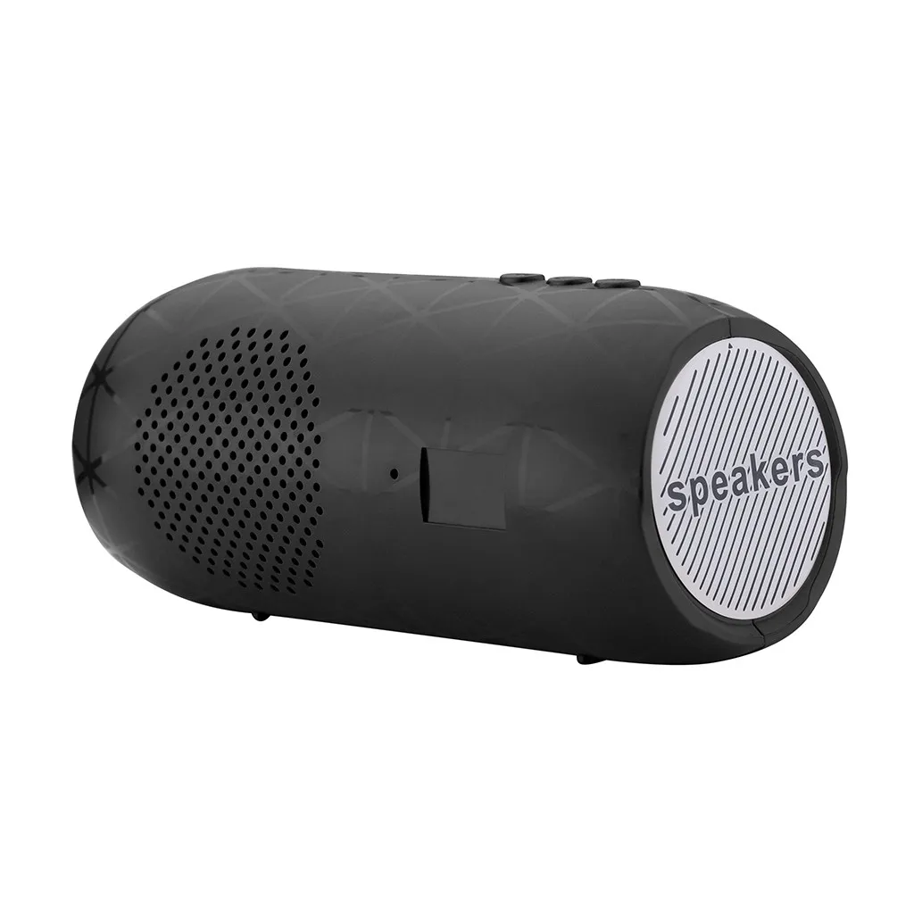 HIFI 3D стерео колонка Bluetooth Беспроводная Портативная сабвуфер динамик с TF FM радио