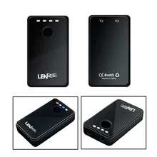 Bluetooth Transmitter & Receiver 3.5mm Audio Adapter 2-in-1 Wireless Adapter for Headphone Speaker TV PC Car Stereos MP3 MP4