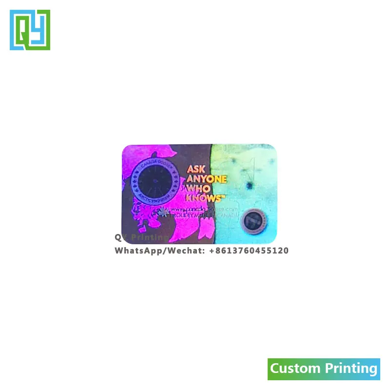 Рисунок 3 - голографические Серебристые наклейки