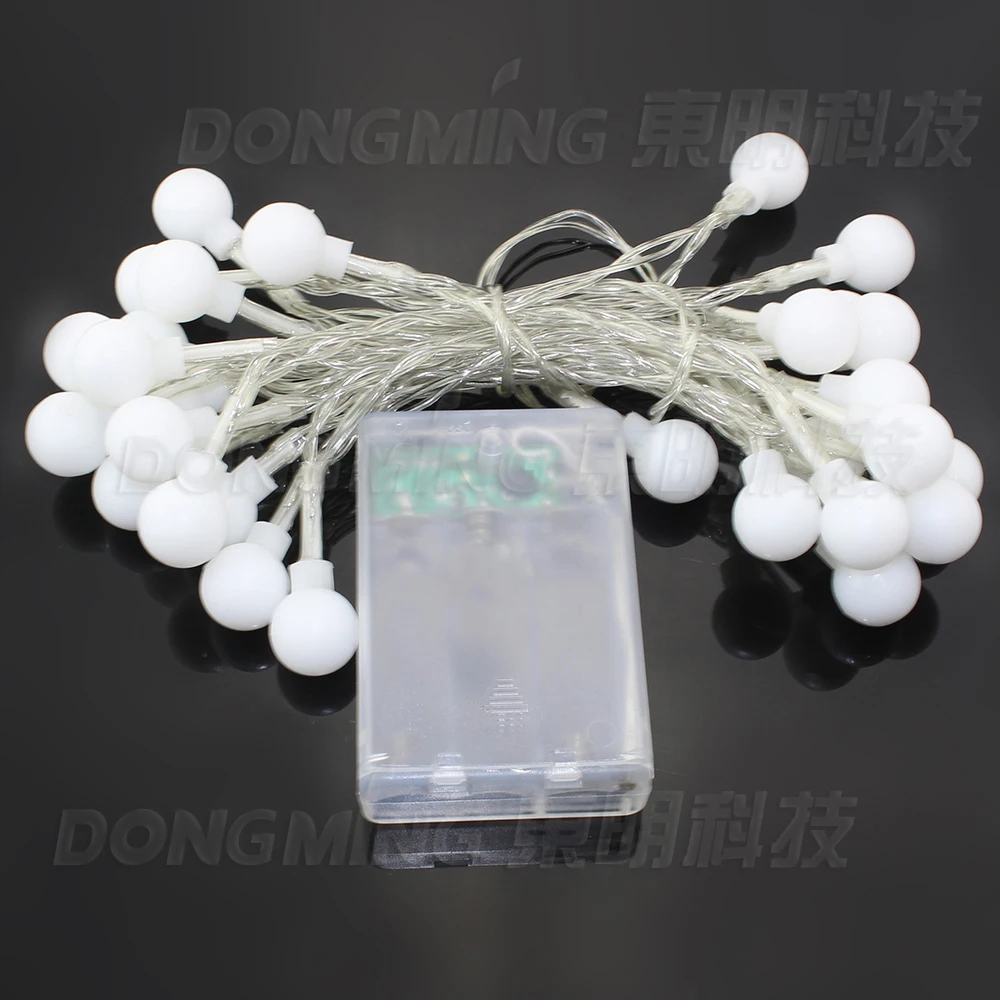 

3m 30leds 3*AA Battery powered led string Lights Waterproof led partay string lights ball light Free Shipping