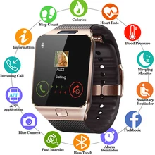 2019 nuevo reloj inteligente Bluetooth DZ09 Smartwatch TF SIM Cámara hombres mujeres reloj de pulsera deportivo para teléfono Android sa m u ng wei