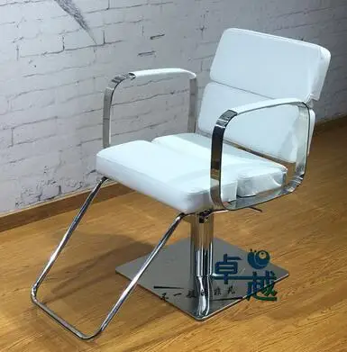 High-end simple barber shop chair modern style hair salon dedicated hair lift chair tide shop net red hairdressing chair.