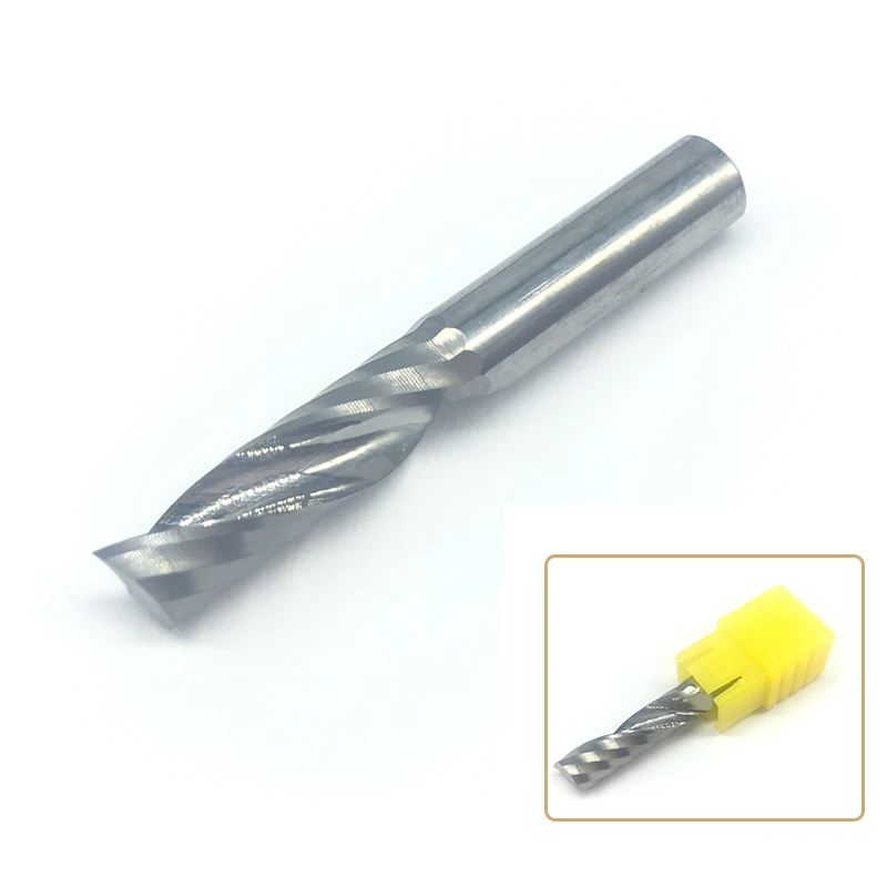 Buy 1pc Carbide Single Flute End Mill 6mm 6mm 22mm CEL